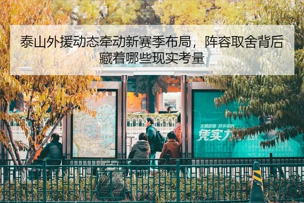 泰山外援动态牵动新赛季布局，阵容取舍背后藏着哪些现实考量